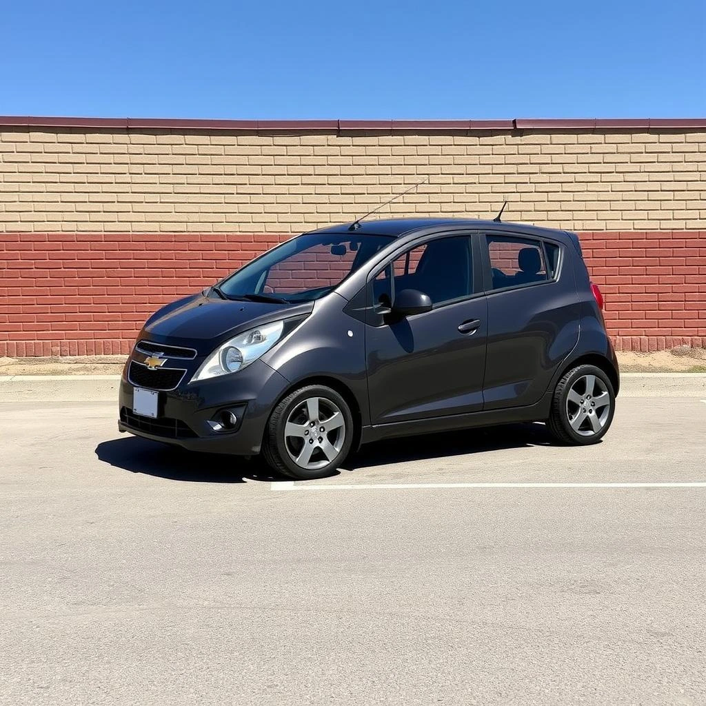 messed up chevy small car