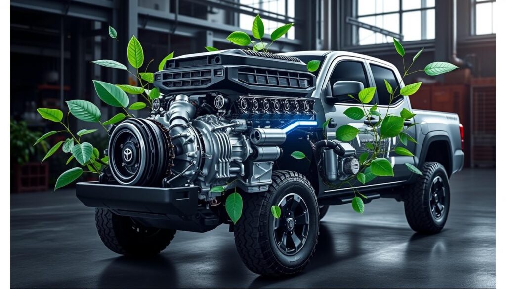 Tacoma hybrid powertrain