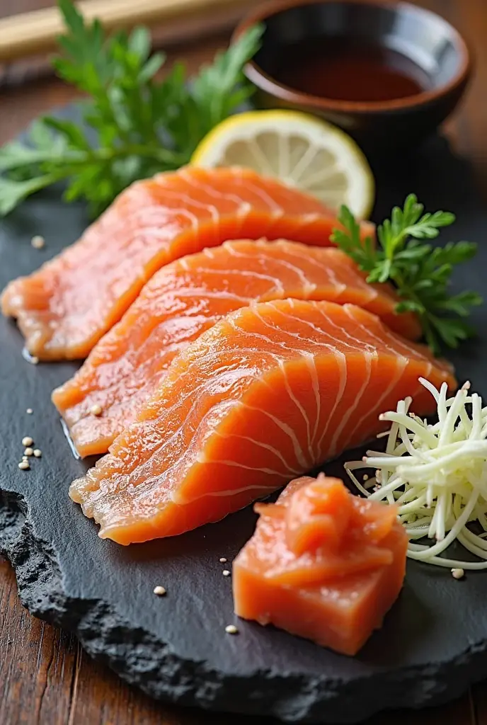 Salmon Sashimi