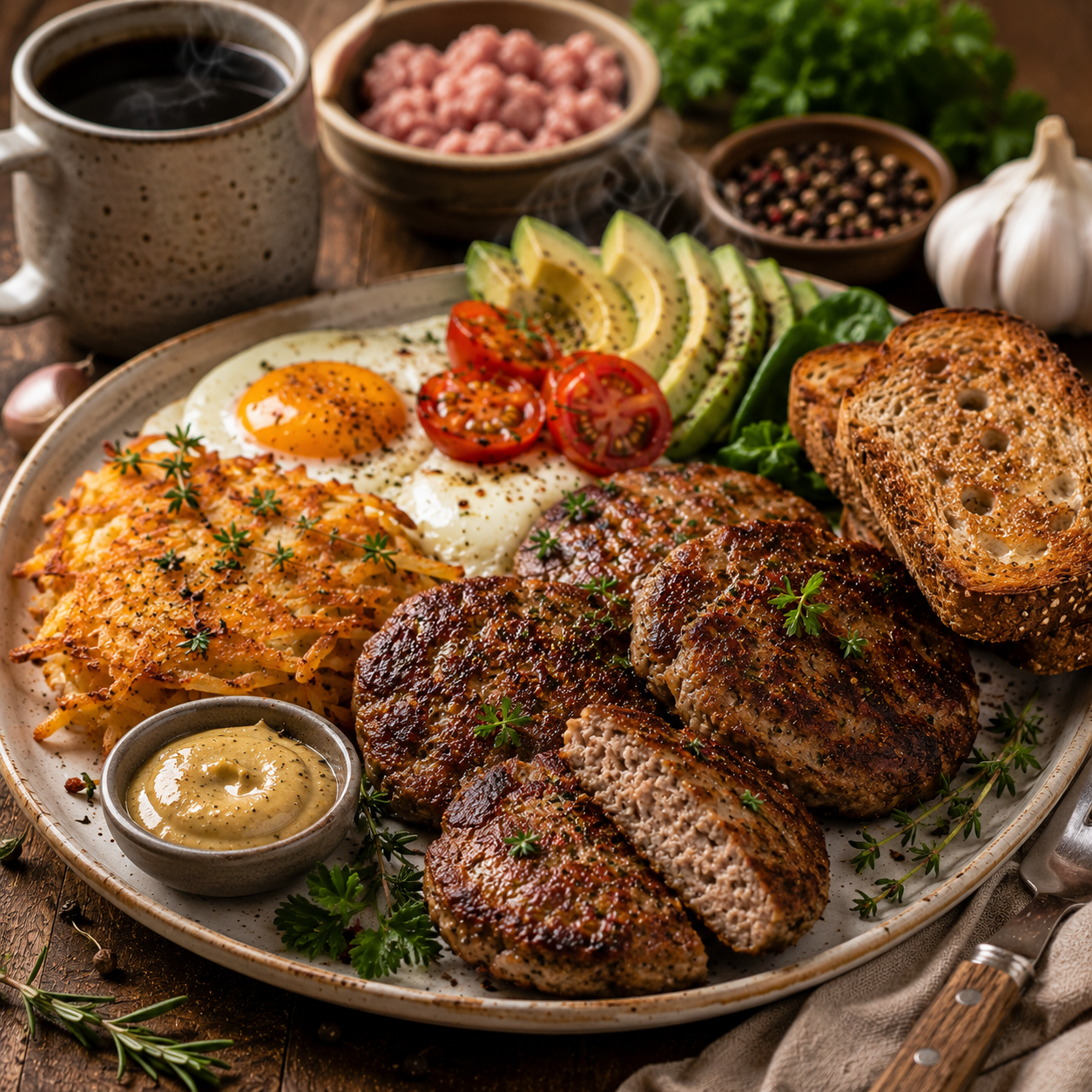 Turkey Sausage Patties