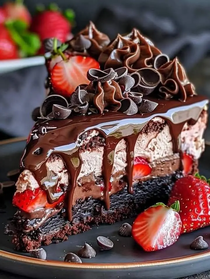 Chocolate Strawberry Mousse