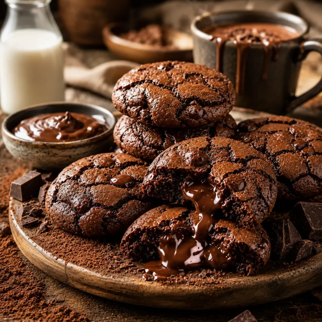 homemade chocolate cookies