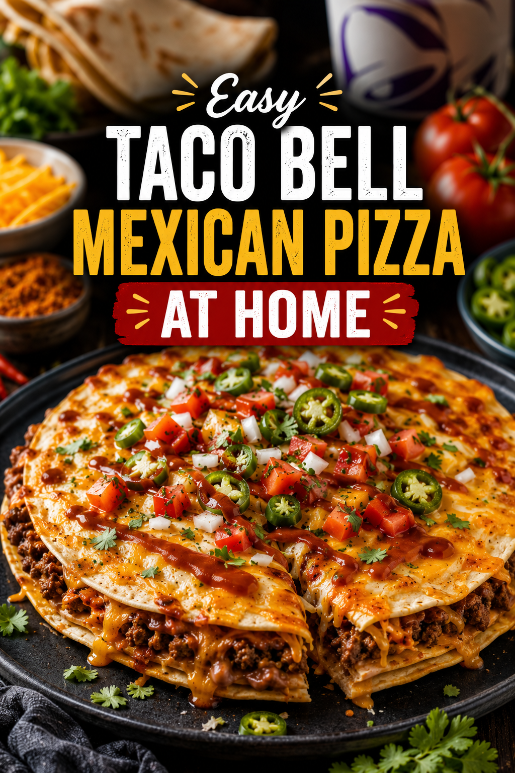 Taco Bell Mexican Pizza