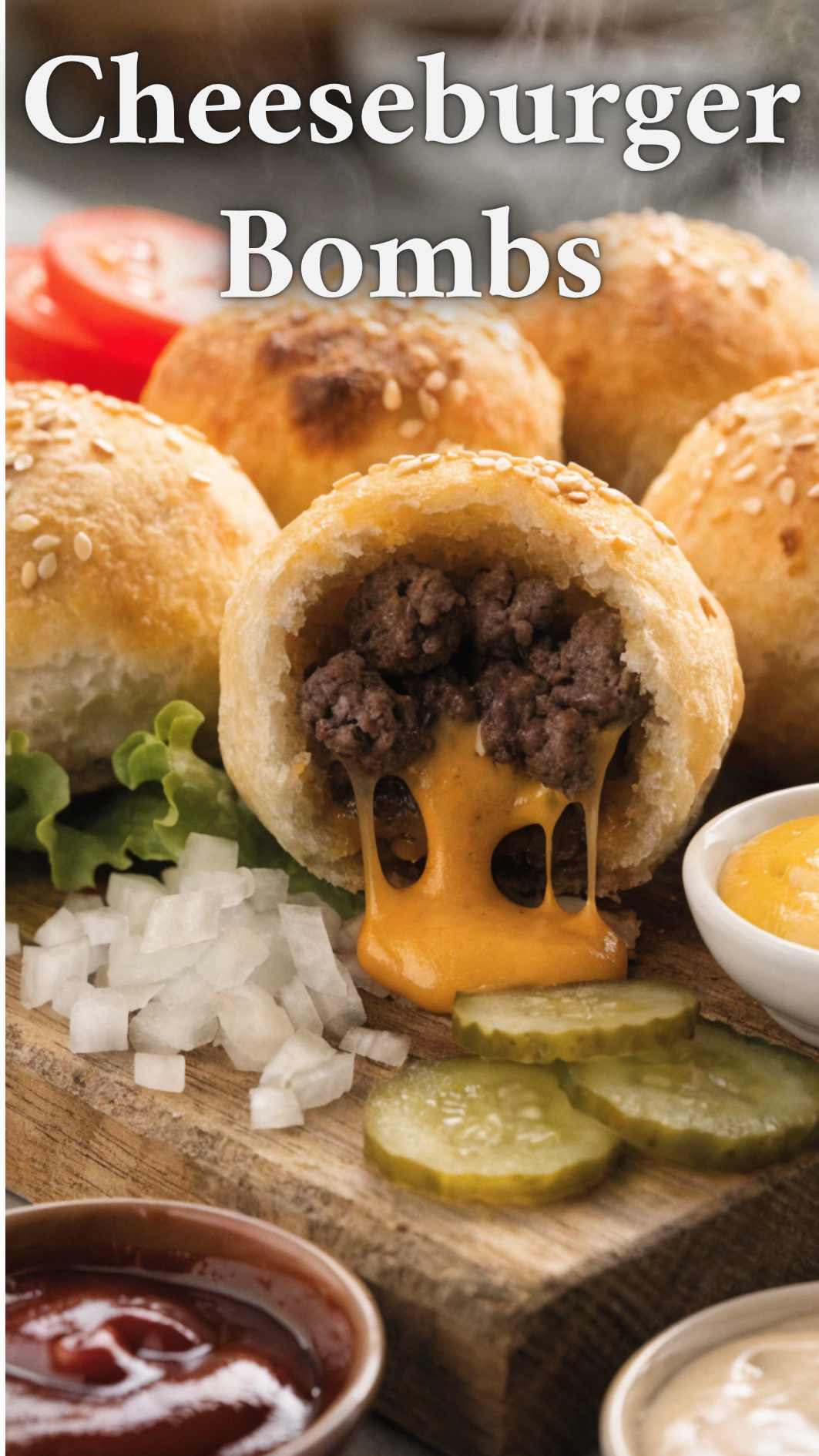 Cheeseburger Bombs