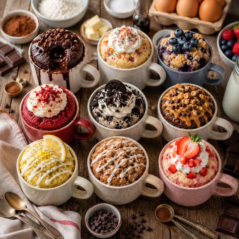 Mug Cake Recipes