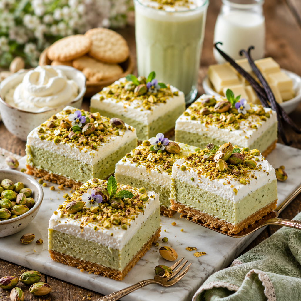 Pistachio Dream Bars