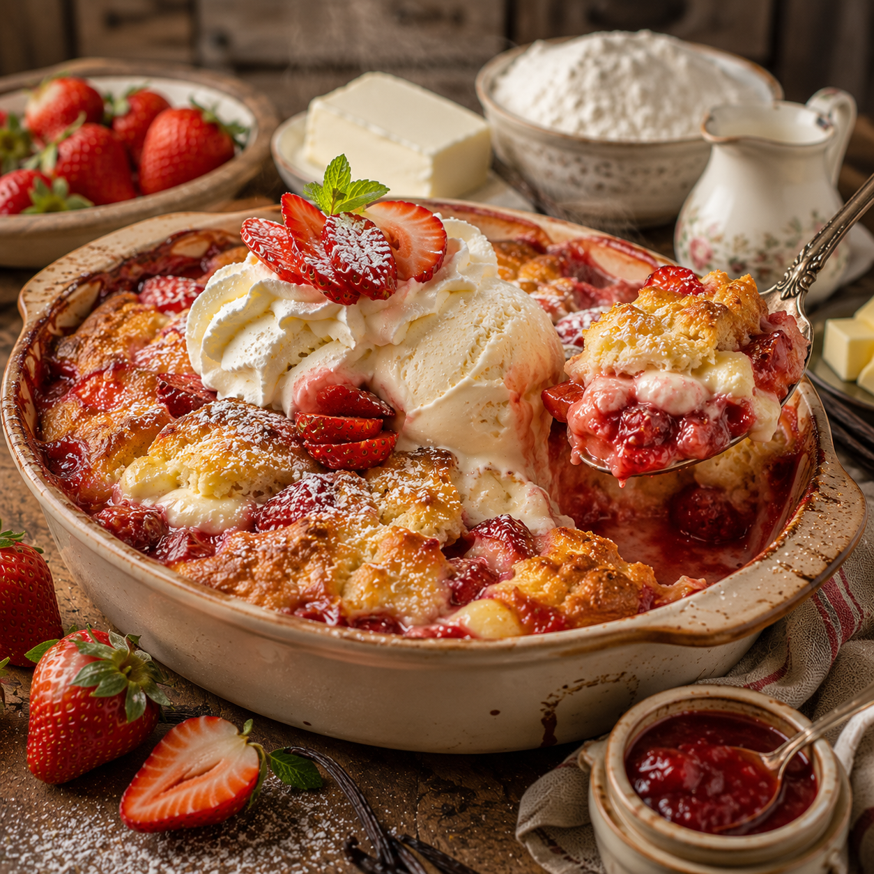 Cheese Cobbler